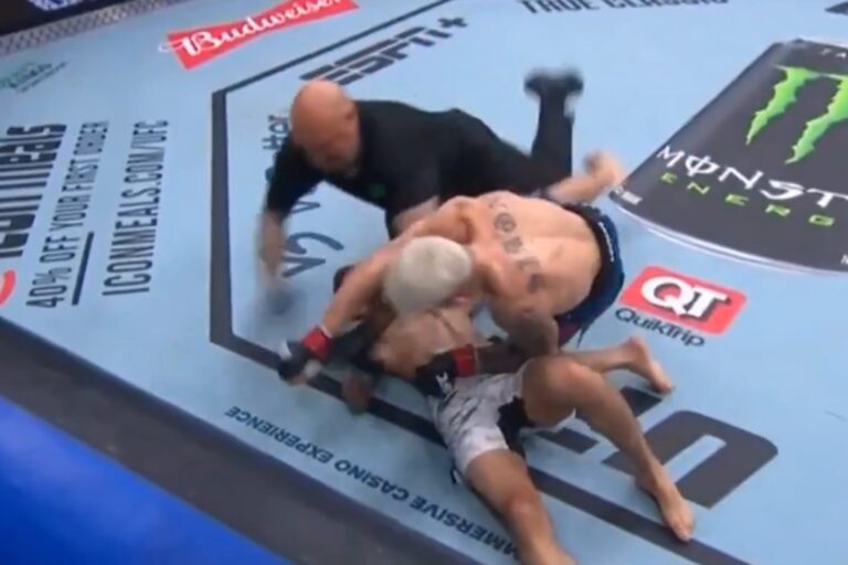 El escalofriante nocaut de Rick Simón en UFC que dejó inconsciente a Javid Basharat en Seattle