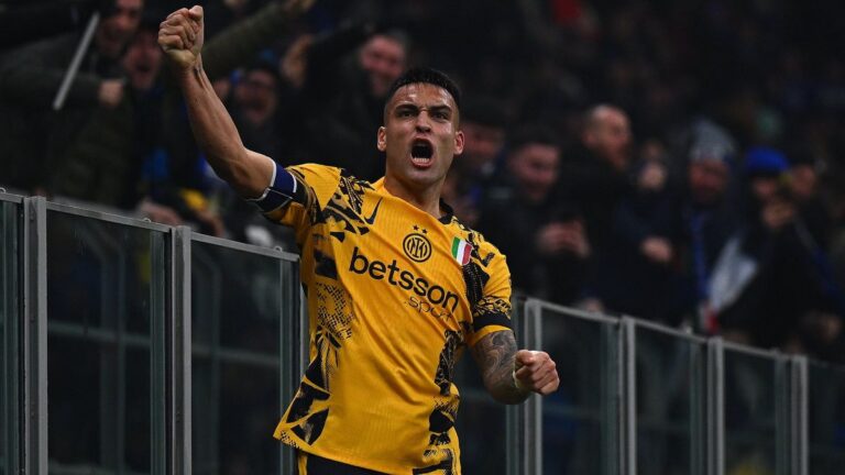 Inter se trepó a lo más alto con una ajustada victoria y otro gol de Lautaro Martínez