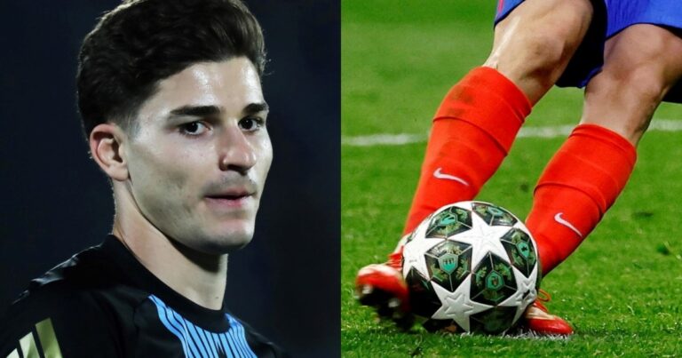 Julián Álvarez habló por primera vez del penal anulado ante el Real Madrid: «La vi mil veces»