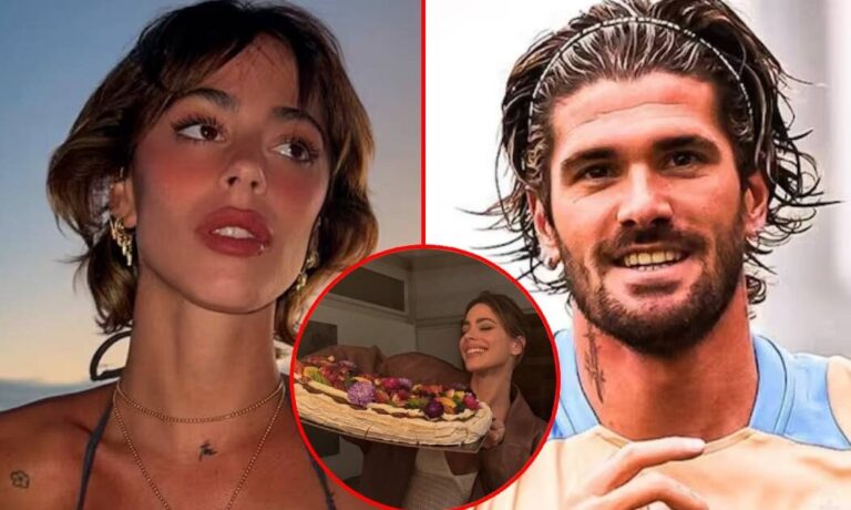 Fue De Paul? Quién le regaló a Tini Stoessel su gigantesca torta de cumpleaños