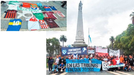Un 24 de marzo vestido con los colores del fútbol