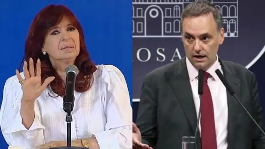 Cristina le dedicó un ‘Che hermano’ a Adorni desde la UBA, que batalló por el empate en redes