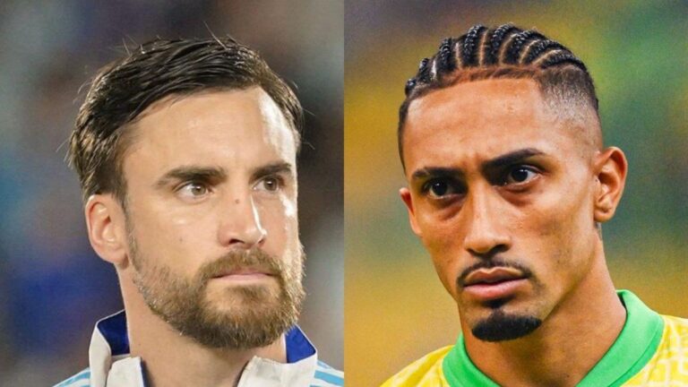 Tagliafico reveló qué le dijo Raphinha sobre sus polémicas declaraciones en la previa