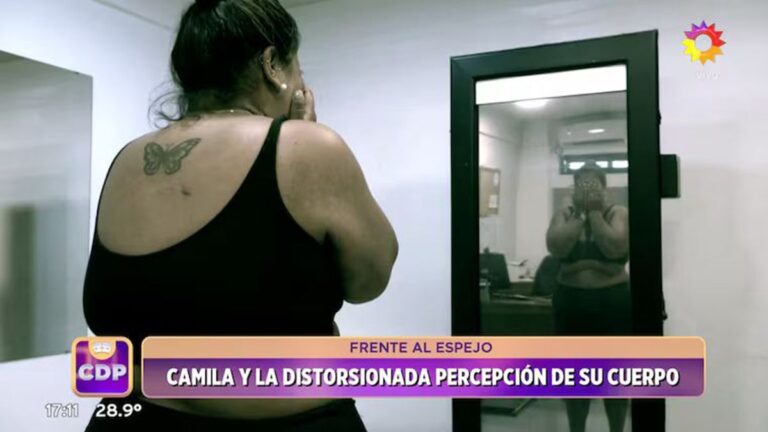 Cuestión de Peso: Camilota explotó en llanto por el trastorno de su imagen