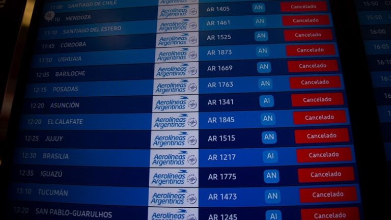 Las imágenes de un paro con alta adhesión