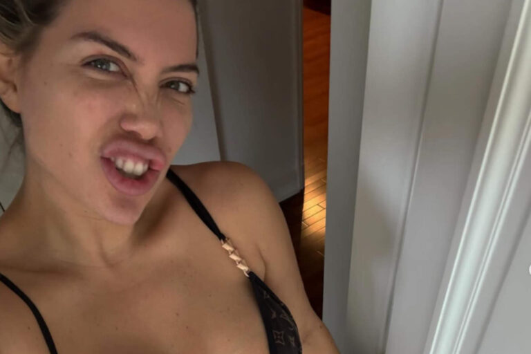 Wanda Nara encendió las redes con fotos sensuales y un detalle que desató debate