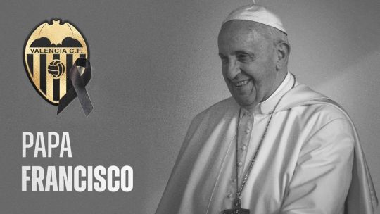 El fútbol de España despide al Papa Francisco: homenajes en Barcelona y Valencia