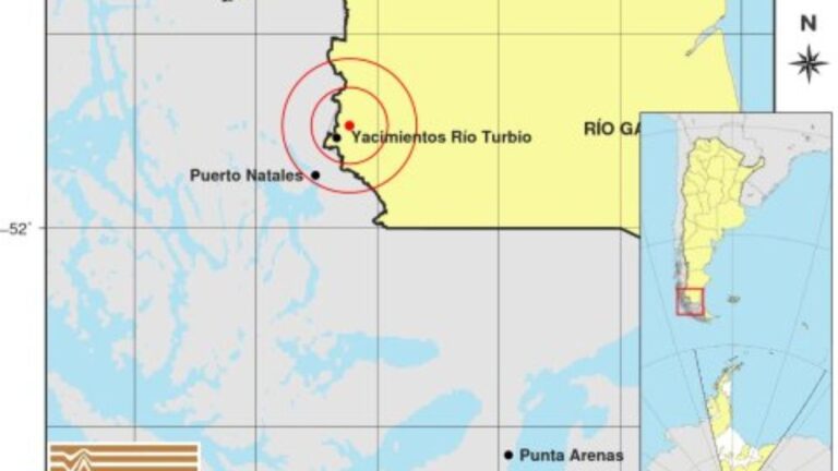 Fuerte sismo 5,2 sacudió a regiones de Santa Cruz