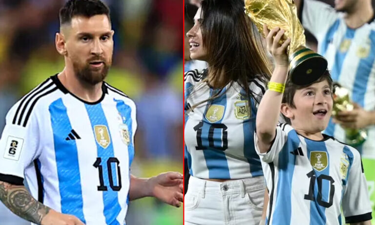 Lionel Messi contó el mal momento que vive con su hijo mayor, Thiago Messi: «Es muy difícil»