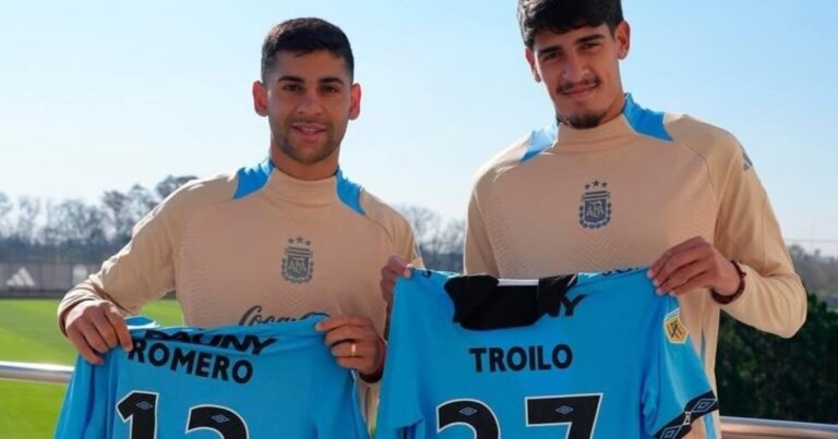 De los mensajes a Messi a la foto soñada: la primera vez inolvidable de Troilo en la Selección