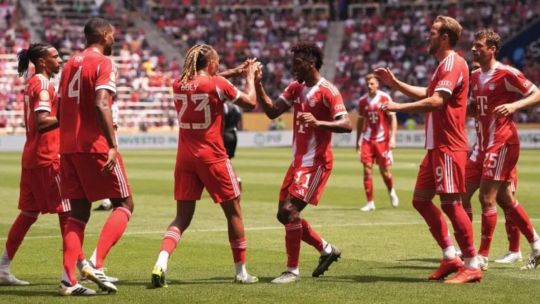 Bayern Munich, próximo rival de Boca, contó hasta 10 y mete miedo