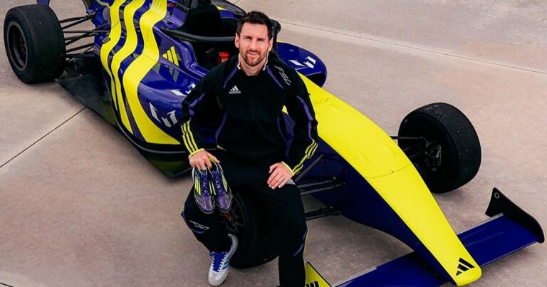 La conexión de Messi con el automovilismo: el casco de Colapinto, fotos históricas y más