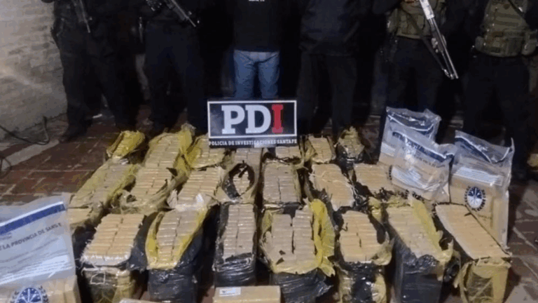 Santa Fe: la policía incautó más de 500 kilos de marihuana