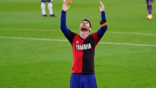 Newells inmortalizó a Messi con un homenaje especial por sus 38 años