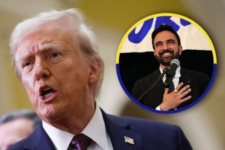 Trump amenazó con arrestar a Mamdani, el candidato extremista islámico de Nueva York
