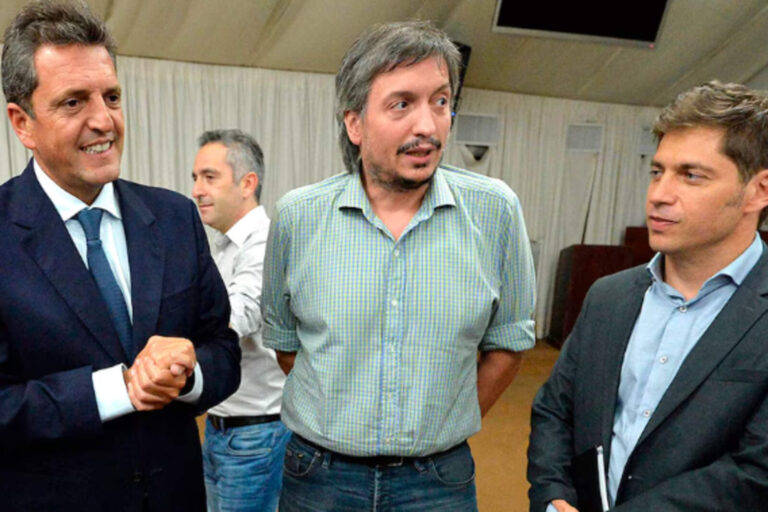 Kicillof, Massa y Máximo Kirchner conforman el nuevo frente ‘Fuerza Patria’ en PBA