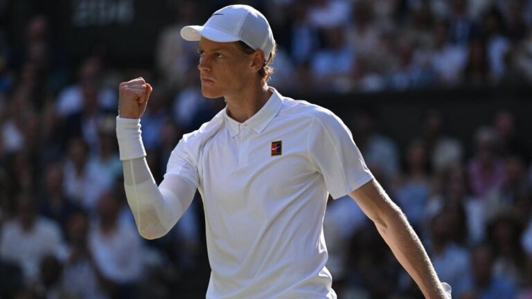 Jannik Sinner dio vuelta el partido y se coronó en Wimbledon frente a Alcaraz