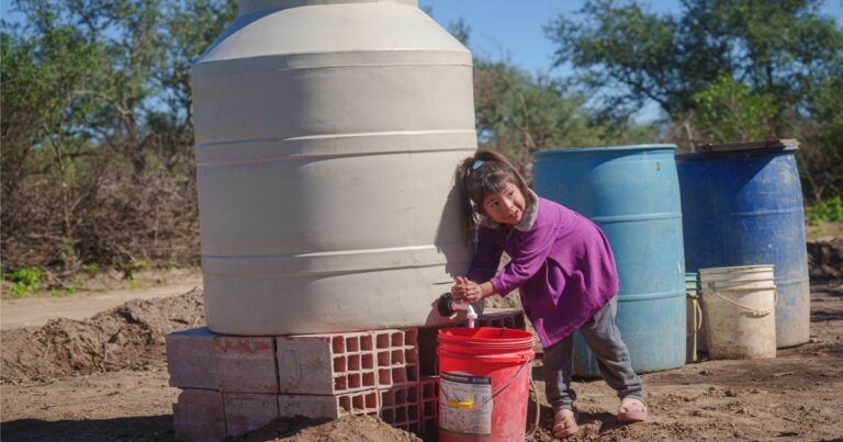 UNICEF: Agua segura para la niñez del norte de Salta