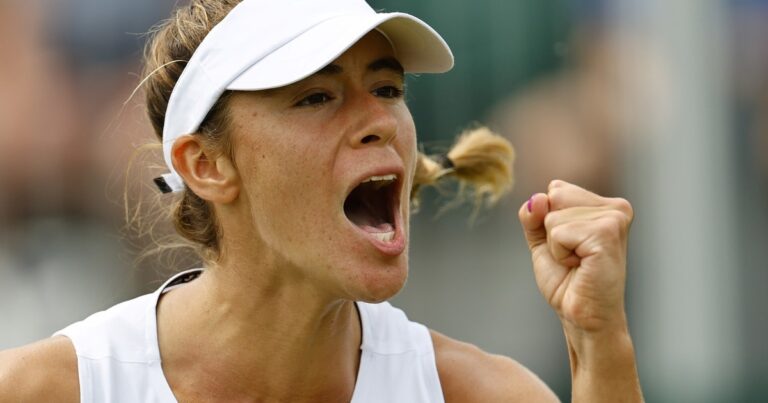 Una leyenda del tenis presenció el entrenamiento de Solana Sierra en Cincinnati