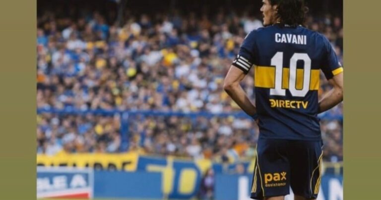 Cavani le mete inflador: nuevo mensaje motivador del Matador tras otro partido difícil para él