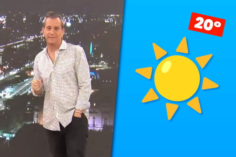 Matías Bertolotti adelanta sol y 20C antes del regreso del frío en el AMBA