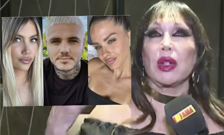 Moria Casán reveló el peor chimento que le contaron de Wanda Nara, Mauro Icardi y la China Suárez: «Ella lo armó y…»