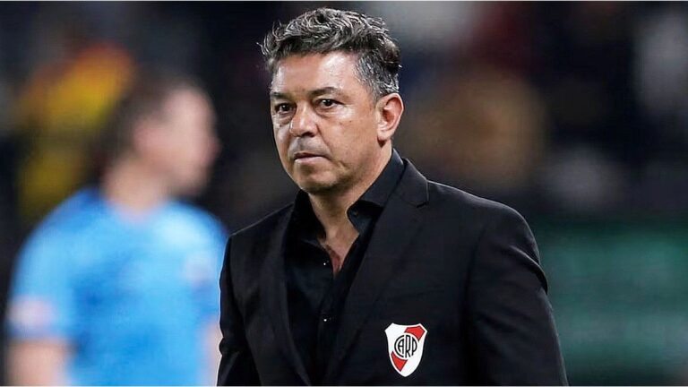 Marcelo Gallardo habló tras el empate de River frente a Libertad: «Me preocupó el primer tiempo»