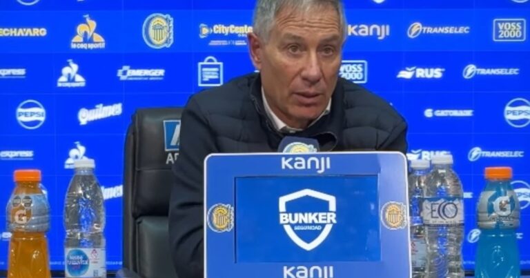 Holan: la «calentura» por el empate con Riestra antes del clásico y qué dijo de la lesión de Giménez