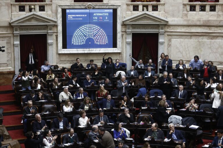 Diputados | Primer golpe al Gobierno en una sesión caliente: la oposición rechazó el veto de Milei a la emergencia en discapacidad