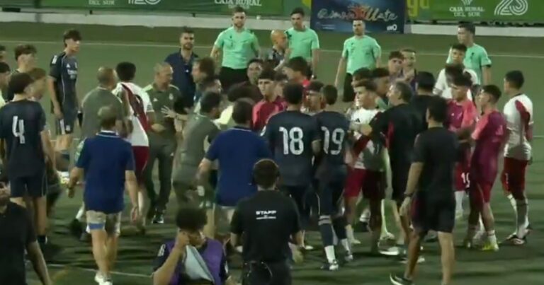 Duras críticas en España a los pibes del Sub 18 de River por el escándalo contra el Real