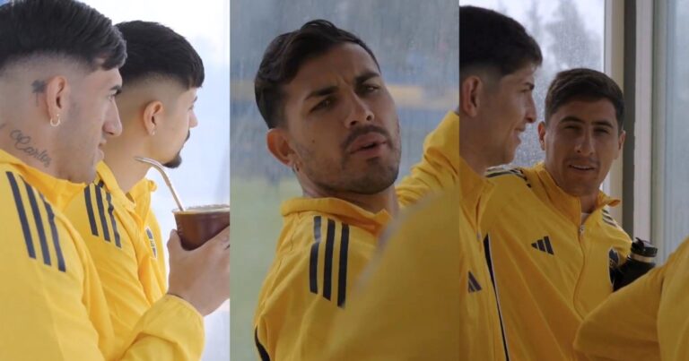 Video: la cábala que repitió el plantel de Boca antes de viajar a Rosario