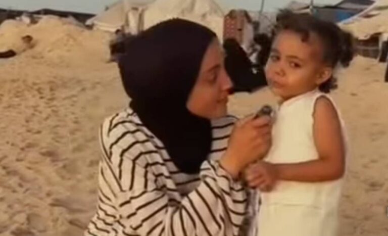 Salma para la Flotilla Sumud. Los ojos en esta búsqueda por romper el cerco sionista