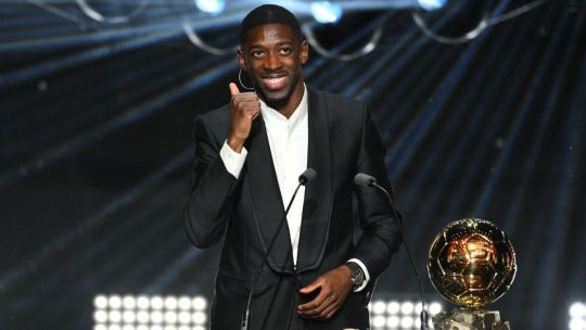 Dembélé ganó el Balón de Oro 2025 a mejor jugador del mundo