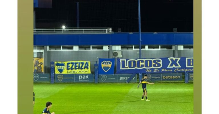 El cruce de Blondel y Morena Beltrán en redes tras el partido del lateral en la Reserva de Boca