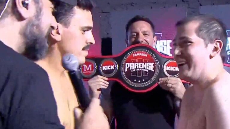 Párense de Manos 3: así fue el picante pesaje entre Manu Jove y Mariano Pérez