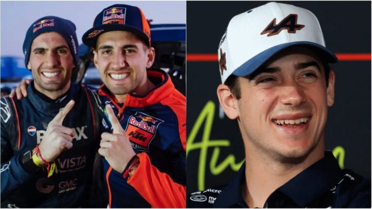 La reacción en las redes de Franco Colapinto por el triunfo de los hermanos Benavides en el Rally Dakar