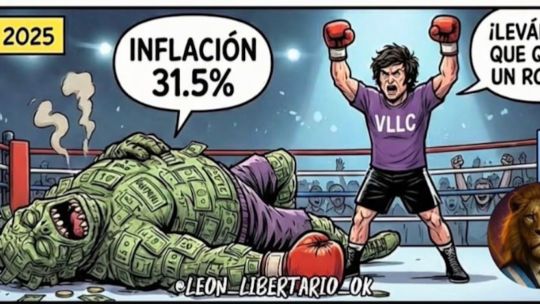 Milei se puso en modo cómic: las ilustraciones con su imagen que sube a las redes