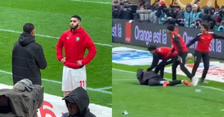 Otro momento insólito en la final de la Copa Africana de Naciones: la pelea por una toalla