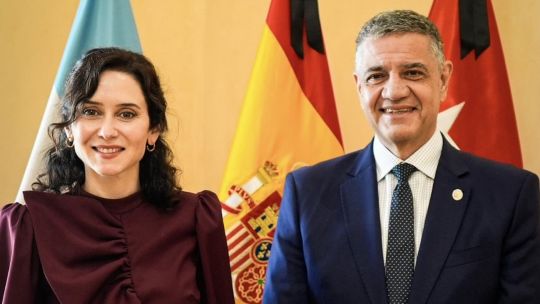 Jorge Macri dialogó con Isabel Díaz Ayuso sobre oportunidades de inversión y el plan de modernización de obras porteñas