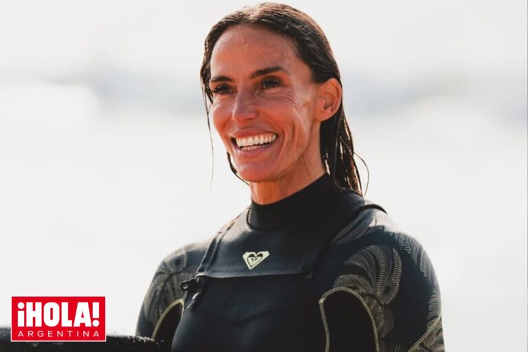 La separada más entrenada. María Susini se instaló en Mar del Plata, donde practica una exigente rutina física