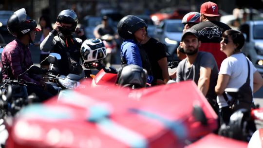 Repartidores en alerta: un mapa marca más de 65 zonas donde no pueden ingresar o trabajar