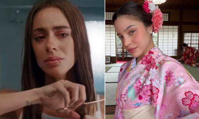 Apareció Emilia Mernes tras el escándalo que estalló con Tini Stoessel