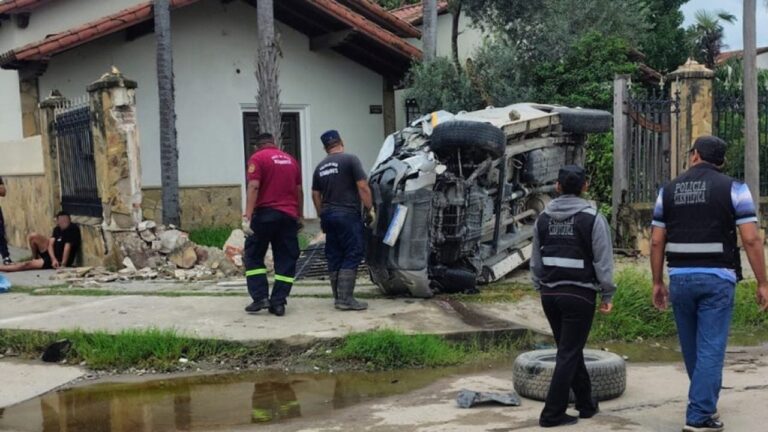 Cae banda narco en Salta tras persecución y doble accidente