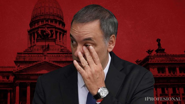 Manuel Adorni en el Congreso