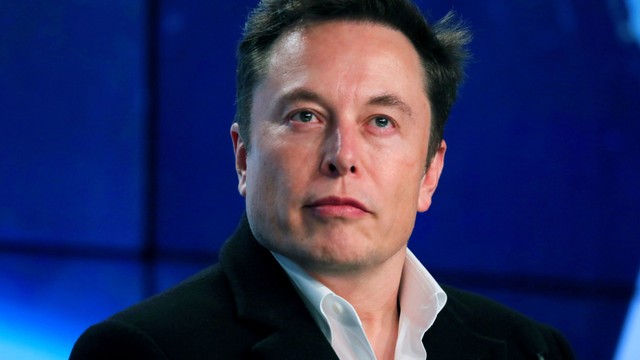 Retrato de Elon Musk, empresario y fundador de Tesla y SpaceX.