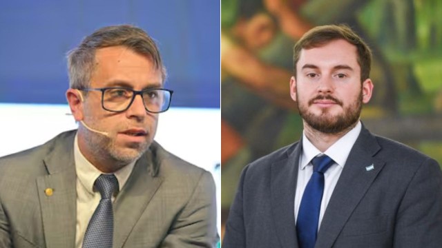 Felipe Núñez y Federico Furiase, funcionarios del Ministerio de Economía