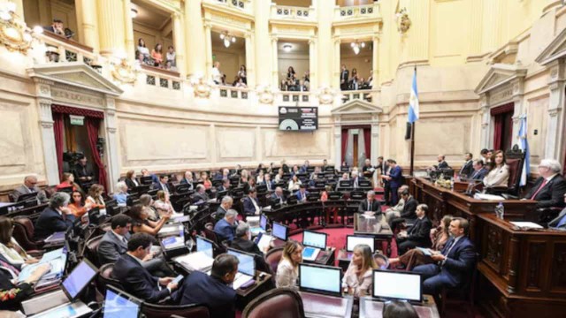 Fachada del Congreso de la Nación Argentina