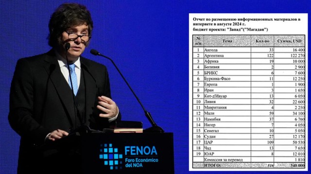 Gráfico representando una investigación sobre desinformación en medios digitales