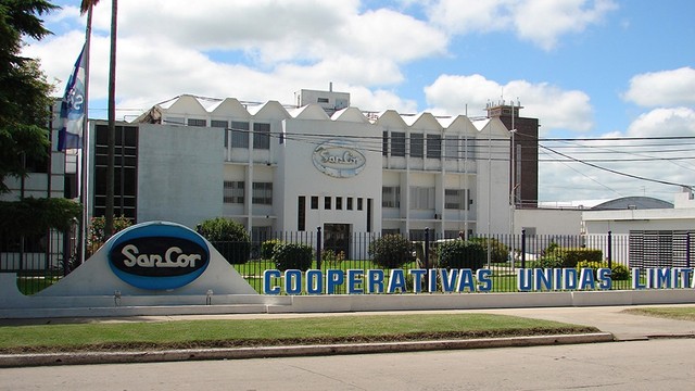 Planta industrial de SanCor en Sunchales, Santa Fe