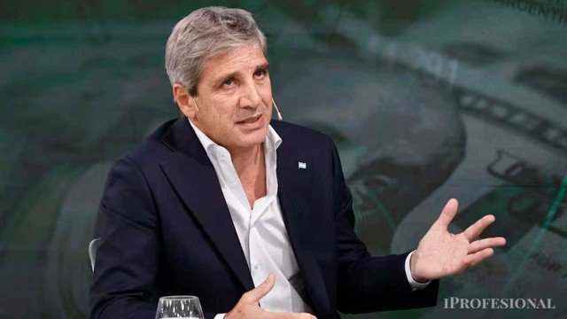 Luis Caputo en conferencia de prensa sobre retenciones